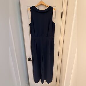 Boden Navy Sleeveless Jumpsuit
